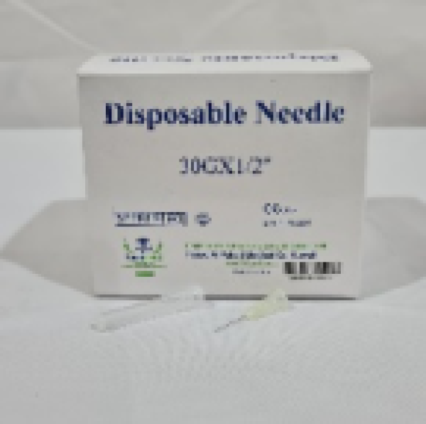 NEEDLES 30G*1/2 100'S ( YELLOW )