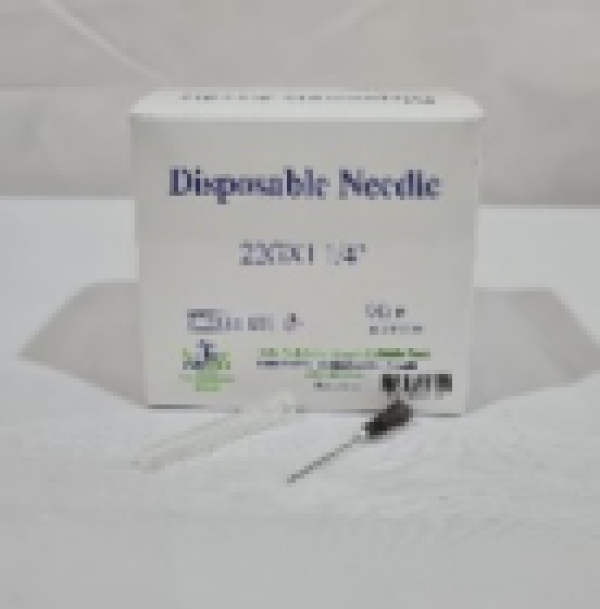 NEEDLES 22G*1/4 100'S (BLACK )