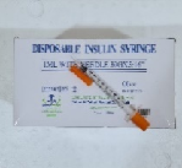 INSULIN SYRINGE, 1ML,30G,1/2(LONG)