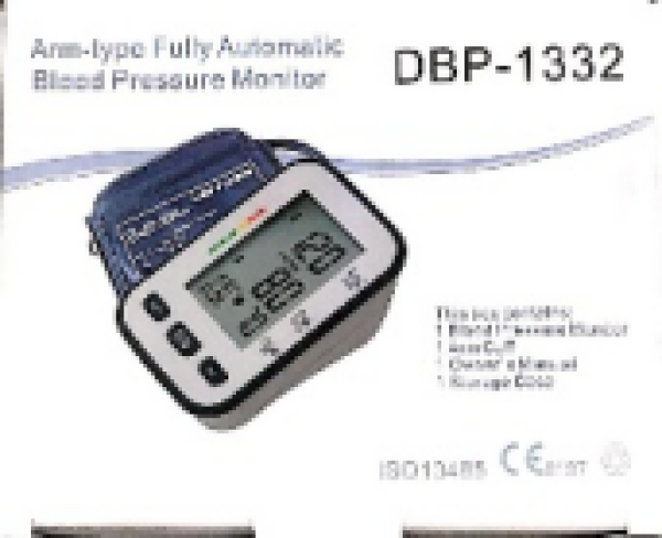 BLOOD PRESSURE DIGITAL ARM DBP-1332