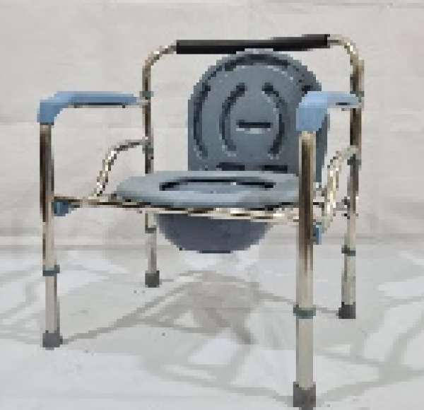 COMMODE POTTY CHAIR(GREY COLOR)