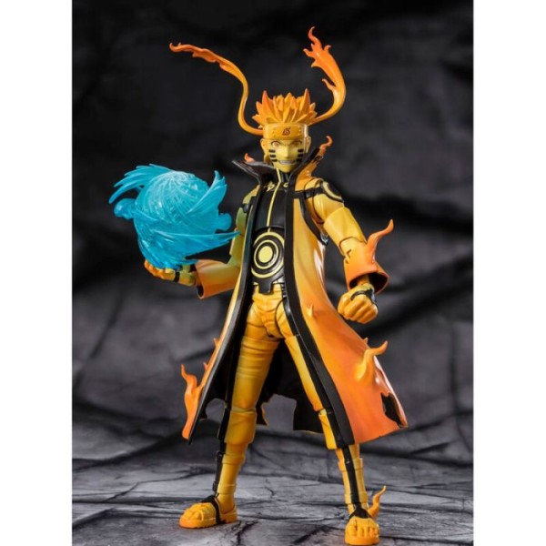 Naruto Shippuden Courageous Strength That Binds Naruto Uzumaki Kurama Link SH Figuarts Figure