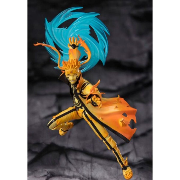 Naruto Shippuden Courageous Strength That Binds Naruto Uzumaki Kurama Link SH Figuarts Figure