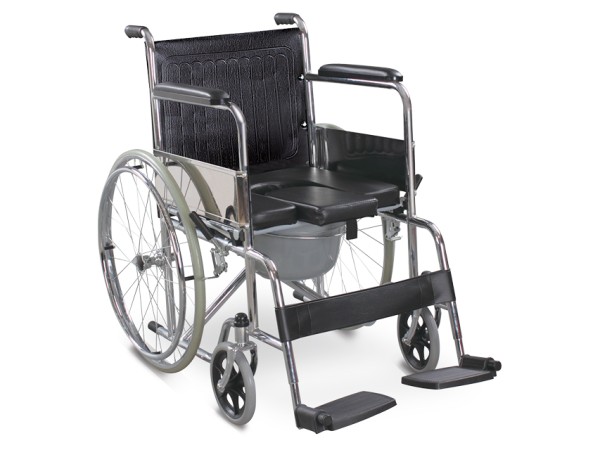 WHEEL CHAIR WITH COMMODE DY2683Q-46