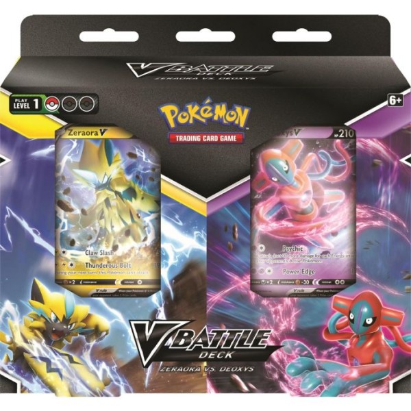 Pokemon Trading Card Game: Zeraora vs Deoxys V Battle Deck Bundle