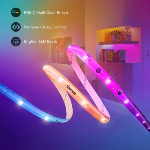 Govee RGBIC LED Strip Lights With Protective Coating