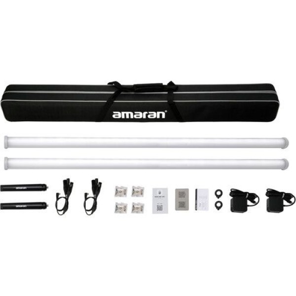 APUTURE AMARAN PT4C RGB LED PIXEL TUBE LIGHT (4', 2-LIGHT PRODUCTION KIT)