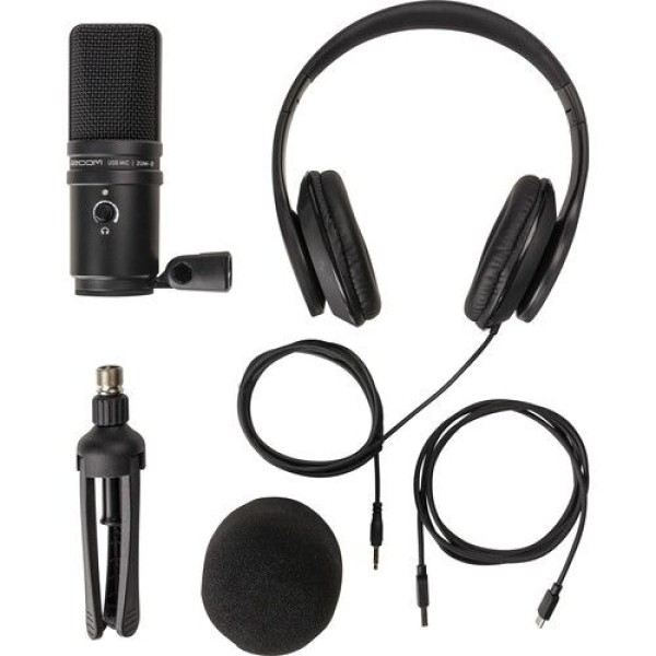 ZOOM ZUM-2PMP PODCAST MIC PACK