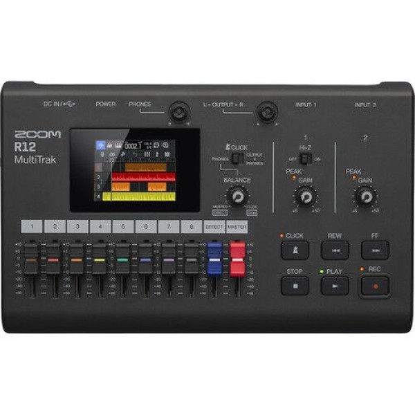 ZOOM R12 ZOOM SAMPLER MULTI TRAK RECORDER