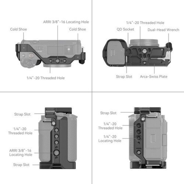 SMALLRIG 4256 CAGE FOR SONY ZV-E1