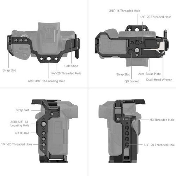 SMALLRIG 4214 CAGE FOR CANON EOS R50