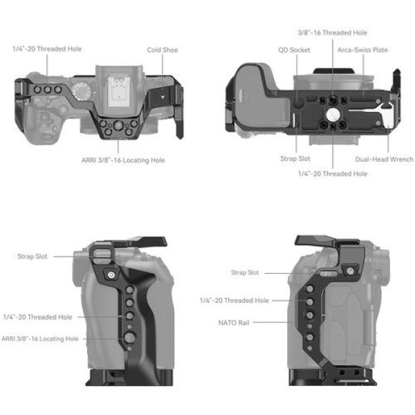 SMALLRIG 4212 CAGE FOR CANON EOS R8