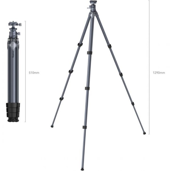 SMALLRIG 3987 LGHTWEIGHT TRAVEL TRIPOD AP-01