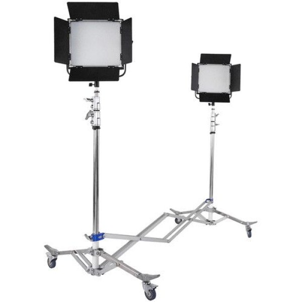 SAVAGE 60RDS ROLLING DOUBLE LIGHT STAND