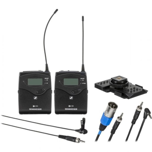 SENNHEISER EW 112P G4 WIRELESS PORTABLE LAVALIER MIC SET (507616)