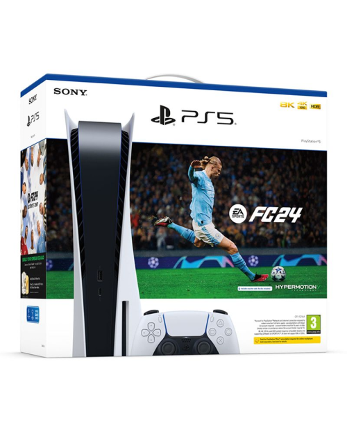 PlayStation 5 Disc Console with FC24 Voucher