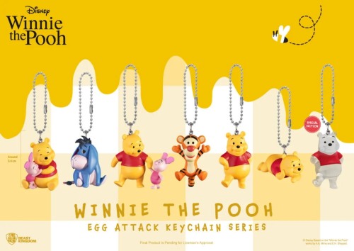 Beast Kingdom - Winnie the Pooh Egg Attack Keychain Series