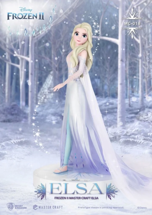 DISNEY FROZEN II MASTER CRAFT ELSA FIGURE