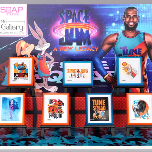 Soap Studio CA806 Looney Tunes Space Jam 2 Magnetic Art Print