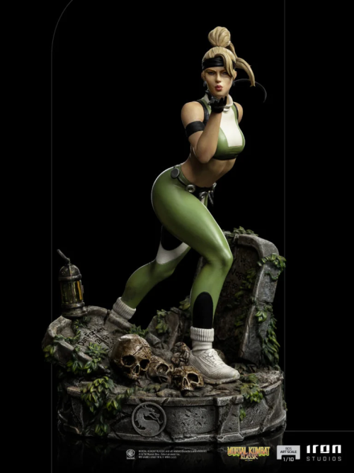 IRON STUDIOS - SONYA BLADE BDS MORTAL KOMBAT