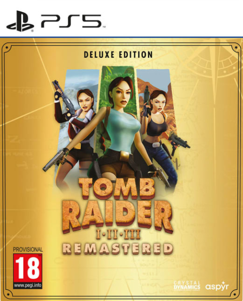 Tomb Raider I-III Remastered Starring Lara Croft: Deluxe Edition PS5