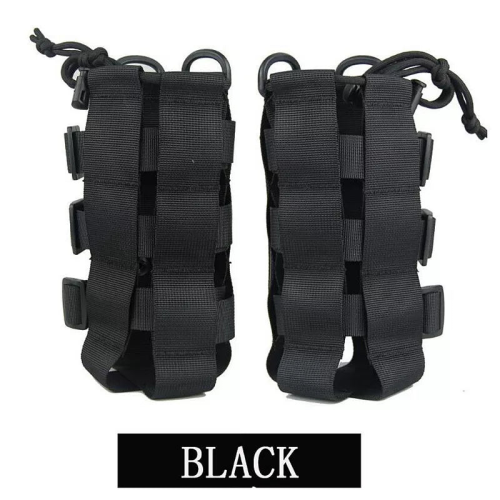 BLACK MOLLE WATER BOTTLE POUCH 500 ML-1 L