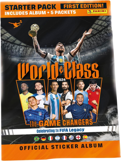 Panini FIFA World Class 2024 Sticker Album Geekay Exclusive