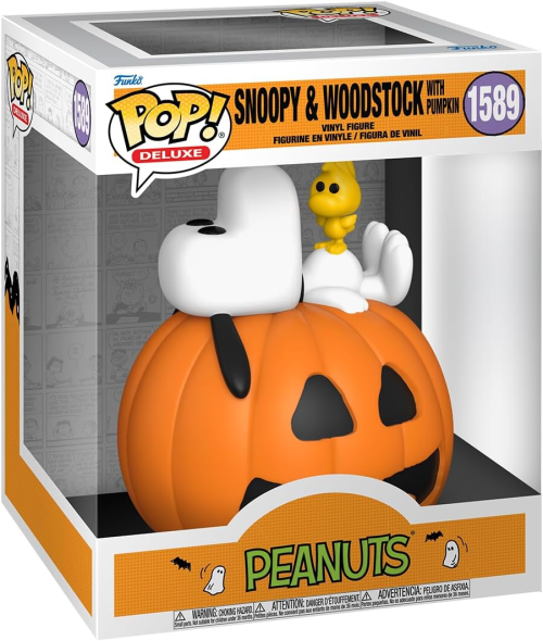 مجسم Snoopy W Woodsto  من Deluxe:It’s Great Pumpkin,Charlie Brown