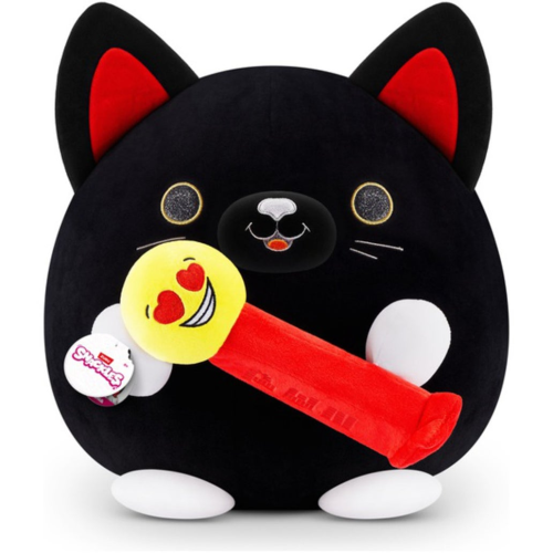 Zuru Snackles Plush Medium (Black cat&PEZ)