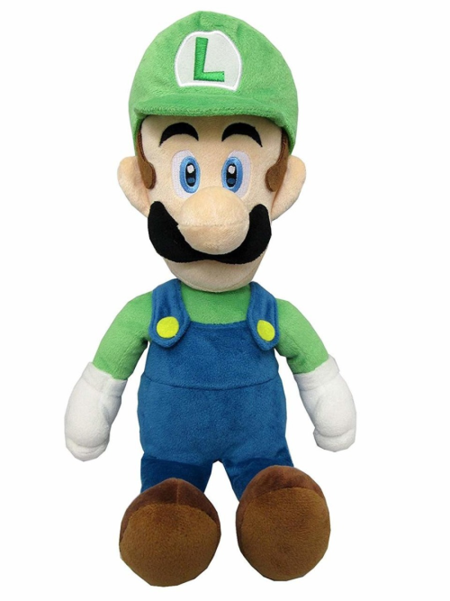 SUPER MARIO LUIGI 14" PLUSH BY SAN - EI