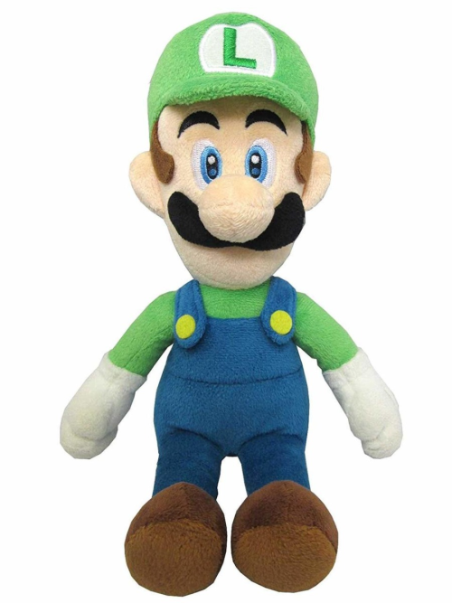 SUPER MARIO LUIGI 10" PLUSH BY SAN