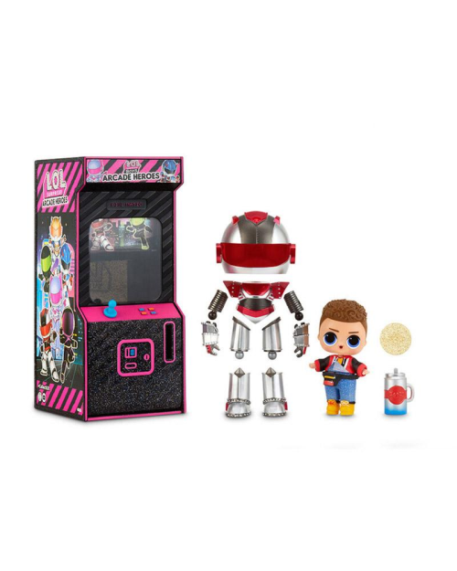 L.O.L. Surprise! Boys Arcade Heroes - Action Figure Doll with 15 Surprises