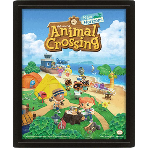 Animal Crossing New Horizons Framed