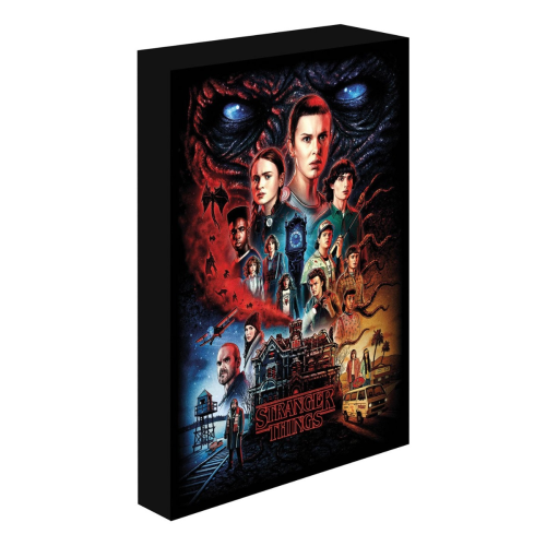 Stranger Things Light Up Canvas 30x40