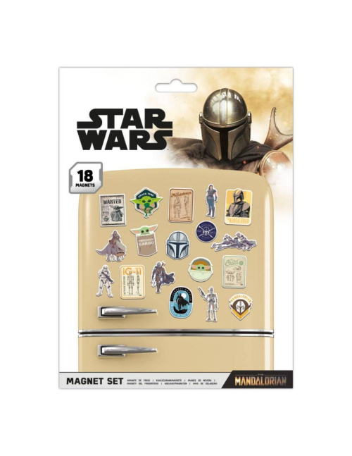 Star Wars: The Mandalorian Bounty Hunter Magnet Set