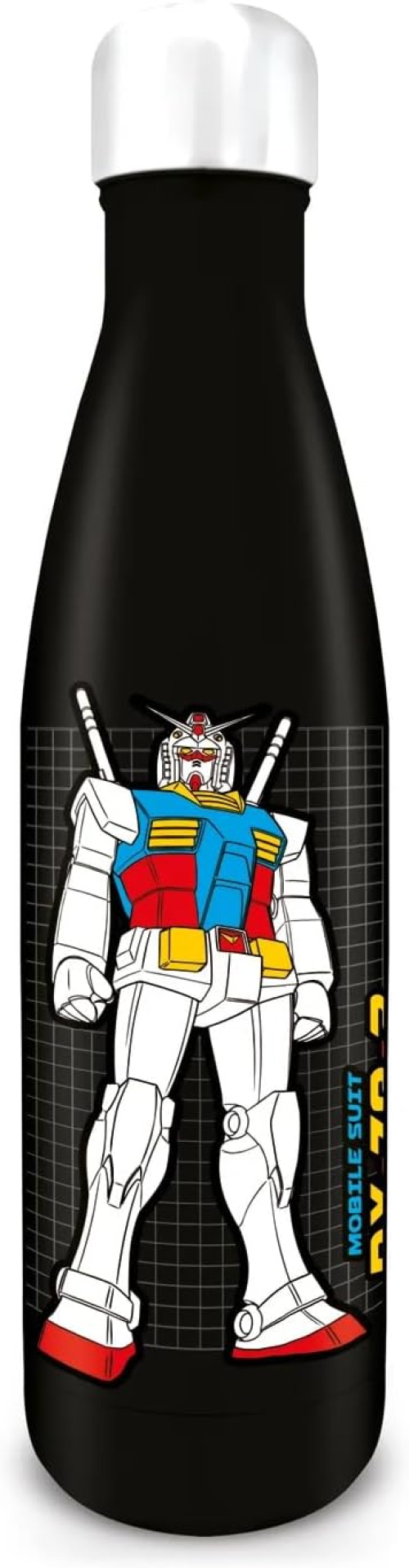 Gundam White Devil 19oz/540ml Metal Drinks Bottle