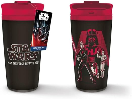 Star Wars May The Force Be With You Metal Travel Mug