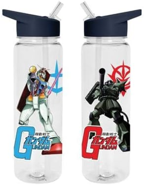 Gundam Warring Factions Plastic Drinks Bottle