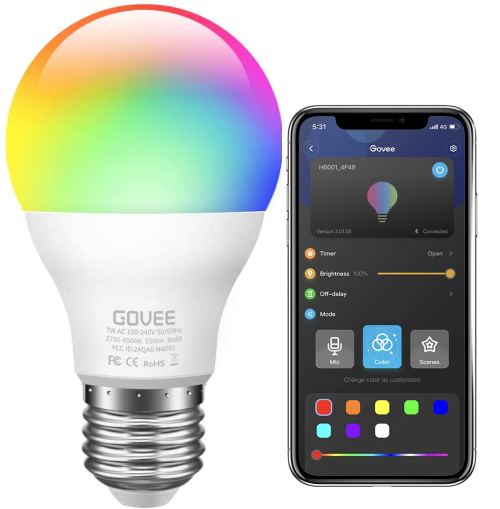 Govee LED Light Bluetooth Bulbs