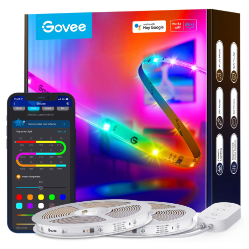 Govee RGBIC LED Strip Lights With Protective Coating