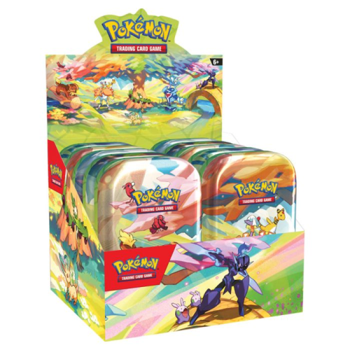 Pokemon TCG : Vibrant Paldea Mini Tin (1 Random Pc)