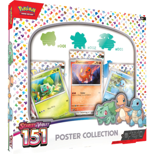 Pokemon TCG: Scarlet & Violet 3.5: 151  “ Poster Collection