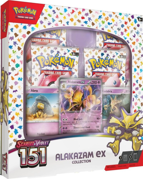 Pokemon Trading Card Game Scarlet & Violet 3.5 - 151 ALKAZAM EX BOX