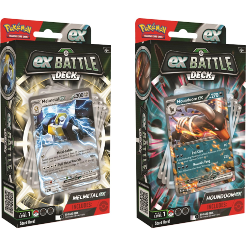 Pokemon: Melmetal ex & Houndoom ex - ex Battle Decks