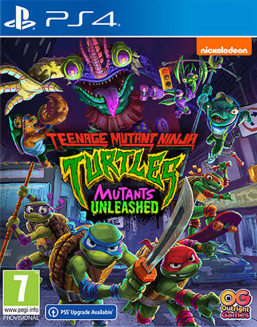 Teenage Mutant Ninja Turtles: Mutants Unleashed PS4