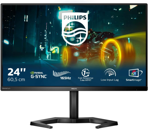 Philips 24M1N3200ZA 23.8" Widescreen IPS W-LED Black Multimedia PC Monitor