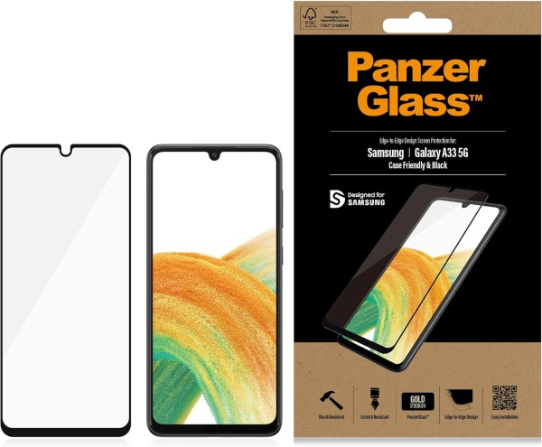 PanzerGlass Samsung Galaxy A33 5G CF, Black