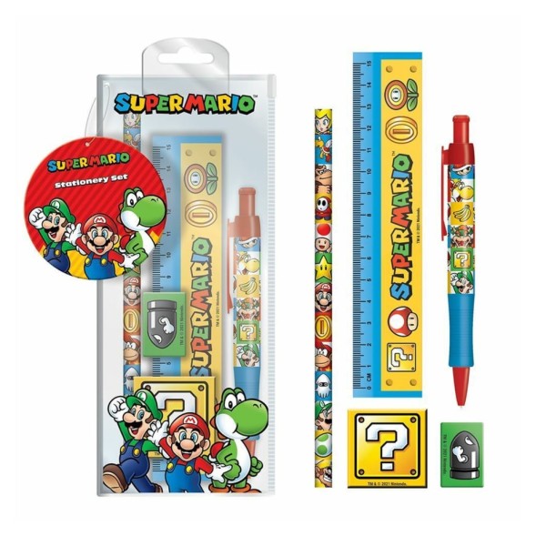 Super Mario Core Stationery Set