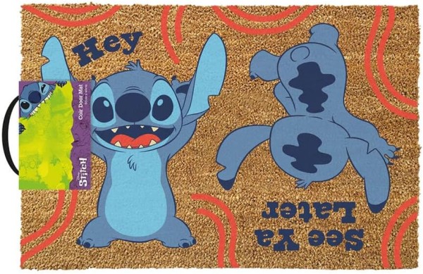 Lilo And Stitch Hey/See Ya Later Doormat