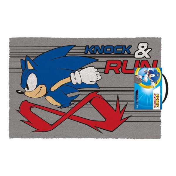 Sonic The Hedgehog Knock And Run Doormat